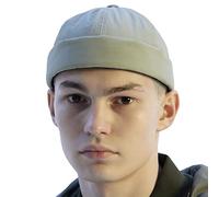 UNDERCONTROL Mipan Regen Recycle Four Seasons Unisex Outdoor Brimless Sports Watch cap Corea Asciugatura Rapida Idrorepellente Tactical Buckle Beanie Hat (Cachi)