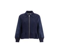 Undercover Blue Wool Bomber - 1