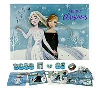 Undercover DFTW8025 Frozen Calendario dell'Avvento per bambini, multicolore, ca. 45 x 32 x 3 cm