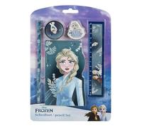 Undercover Frozen 6600000216 - Set di matite Frozen, include gomma, matita, righello, blocco note e temperino