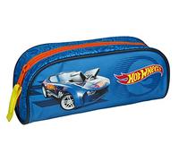 Undercover Hot Wheels, astuccio per la scuola, elegante astuccio con motivo Hot Wheels, ideale per l'inizio della scuola, articolo per fan Mattel