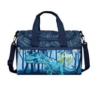 Undercover Jurassic World Dino - Borsa sportiva per bambini, personalizzata con nome, piccola borsa da viaggio per bambini