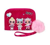 Undercover LOL Surprise Portamonete con chiusura lampo, per bambini, ragazzi e ragazze, 10 x 13,5 x 1 cm, Lilla