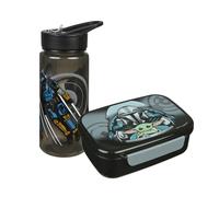 Scooli - Set di stoviglie per Bambini Star Wars - Set Composto da Cestino per Il Pranzo e Borraccia - Ideale per la Scuola o l'asilo - da 4 Anni - in plastica - BPA Free