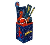 Undercover Marvel Spiderman SPMA5523 Pen Holder with Lots of Accessories I Organ