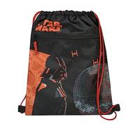 Undercover Sacca con chiusura di sicurezza, con tasca con cerniera, ca. 32 x 41 cm, motivo: Star Wars