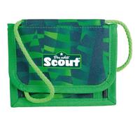 Undercover Scout Danger Dino, borsa per il petto, con chiusura lampo e anello portachiavi, 13,5 x 11 x 1 cm, campo nome e scomparto trasparente