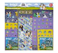 Undercover Set di adesivi Bluey - 500 adesivi per bambini fai da te