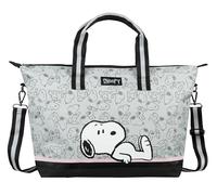Undercover - Snoopy Weekender - Borsa per il trasporto con motivo - Ampio scomparto principale con piccolo scomparto con cerniera - 2 maniglie e tracolla