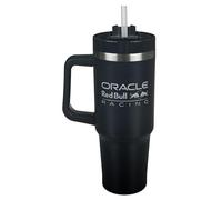 Undercover - Tazza sottovuoto Oracle Red Bull Racing con cannuccia - Capacità 880ml - Tazza in acciaio inox con manico - Senza BPA