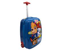 Undercover - Trolley in policarbonato - Paw Patrol - 16 pollici - con cinghie di tensione e scomparto con zip - asta telescopica - leggero e robusto - per bambini