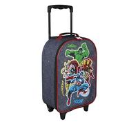 Undercover - trolley per bambini Avengers - scomparto principale spazioso - compagno di viaggio ideale - manico telescopico regolabile e bloccabile