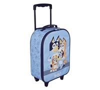 Undercover - trolley per bambini Bluey - scomparto principale spazioso - compagno di viaggio ideale - manico telescopico regolabile e bloccabile