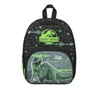 Undercover Zaino asilo dinosauro T-Rex ragazzi - Personalizzato con nome - Zaino per bambini con tasca anteriore - 2 scomparti 25 x 31 x 10 cm, verde, 25 x 31 x 10 cm