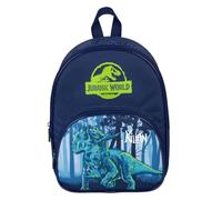 Undercover Zaino asilo per bambini con dinosauro T-Rex, personalizzabile con nome, con tasca frontale, 2 scomparti, 25 x 31 x 10 cm, blu, dinosauro, Einheitsgröße, Zainetto