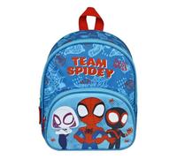 Undercover Zaino per asilo Spidey per bambini, personalizzabile con nome, zaino per ragazzi e ragazze, con tasca frontale, 2 scomparti 25,5 x 30,5 x 10 cm, Blu, 25.5 x 30.5 x 10 cm
