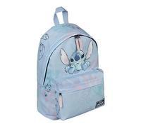Undercover - Zaino per il tempo libero Disney Stitch - zaino per bambini con motivo Stitch - spallacci regolabili - con tasca frontale - con tiretto della cerniera PomPom - da 6 anni
