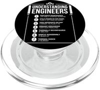 Understanding Engineers Termini Ingegneria Umorismo STEM PopSockets PopGrip per MagSafe