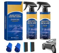 Undersunny Car Shine, Quick Effect Coating Agent for Car, 3 in 1 Cars Polish Coating and Dry Wash Sprays for Paint Shine and Protection