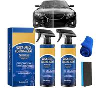 Undersunny Car Shine, Spray Lucidante per Auto Undersunnie, Spray Protettivo per Auto a Effetto Rapido, Protezione a Lunga Durata, Lavaggio Senz'Acqua, Facile da Usare (2 PCS)