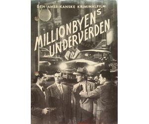 Undertow Scott Brady John Russell Dorothy Hart Vintage 1949 programma cinemat...
