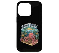 Underwater Basket Weaving Champion Octopus Funny Custodia per iPhone 13 Pro