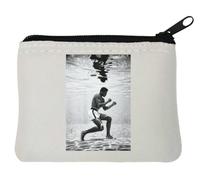 Underwater Boxing Training - Portamonete in neoprene, 10 x 11 cm, colore: Bianco