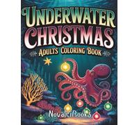 Underwater Christmas Adult Coloring Book