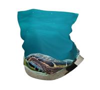 Underwater Diving Sea Turtle Unisex Scaldacollo Leggero Copricollo Elastico Fascia Collo per Montagna Escursionismo Running Bici