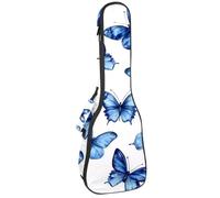 Underwater Ocean Coral Reef - Custodia per ukulele da concerto, con custodia, impermeabile, imbottitura in spugna spessa 1 cm, Multicolore 07, 25.9x9x3.1in/66x23x8cm, Organizer per borse