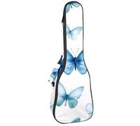 Underwater Ocean Coral Reef - Custodia per ukulele da concerto, con custodia, impermeabile, imbottitura in spugna spessa 1 cm, Multicolore 08, 25.9x9x3.1in/66x23x8cm, Organizer per borse