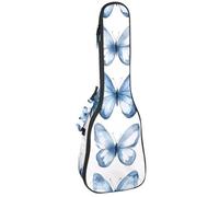 Underwater Ocean Coral Reef - Custodia per ukulele da concerto, con custodia, impermeabile, imbottitura in spugna spessa 1 cm, Multicolore 05, 25.9x9x3.1in/66x23x8cm, Organizer per borse