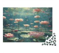 Underwater Paesaggio Ninfee 1000pcs (75x50cm) Puzzle Adatto Per Adulti E Folla Dai 14 Anni in Su