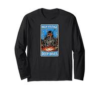 Underwater Welder High Voltage Deep Dives Maglia a Manica