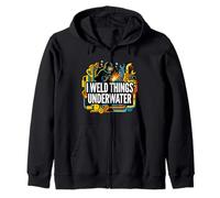 Underwater Welder I Weld Things Underwater Felpa con Cappuccio