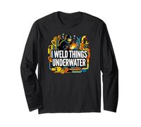 Underwater Welder I Weld Things Underwater Maglia a Manica