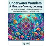 Underwater Wonders: A Mandala Coloring Journey