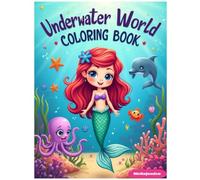 Underwater World Coloring Book.: A Fun and Creative Ocean Animal Coloring Book for Kids