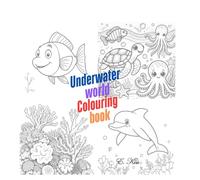 Underwater world Colouring book