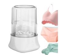 Underwear Washer Machine, Small Portable, Built-In Rechargeable Battery, 13x13x20.3cm, Compact Laundry Tool, Travel-Friendly Design, Ideal for Camping, Apartment, Dorm Laundry