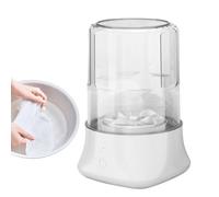 Underwear Washer Machine, Small Washer Built In, 5.12x5.12in Rechargeable Battery, Portable Compact Laundry Tool, Travel Camping Apartment Dorm for Easy, Quick Wash