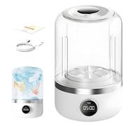 Underwear Washer-Portable Rechargeable Mini Washing Machine for Underwear, Wireless Portable Laundry cup with 2 Cleaning Modes, 1L Capacity for Bras/Socks - Travel, Camping, RV & Dorm