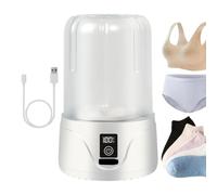 Underwear Washing Machine - Portable Mini Clothes Washer, Rechargeable Travel Laundry Device, Compact Camping Cleaning Solution, Adjustable Wash Mode System | Small For Travel, Dorm, Home, Outdoor Use