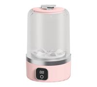 Underwear Washing Machine, Small Laundry Device, Rechargeable Cleaner with 3000 MAH Battery, Portable Design for Hotel Business Trip Apartment Dorm Camping Travel Use
