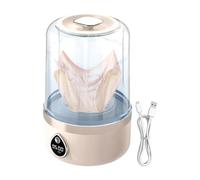 Underwear Washing Machine, Small Portable Washing Device, Compact Laundry Tool, Efficient Clothes Cleaner for Dorm Home Apartment Camping Kids Baby Socks, 8.35x5.31x5.31 Inches