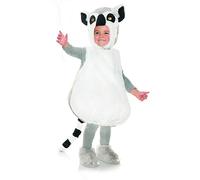 Underwraps Anello Coda Lemure Ventre Bambini Animale Costume Halloween 27654
