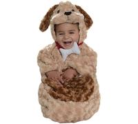 Underwraps Cagnolino Bandierine Ventre Bambini Cane Animali Costume Halloween