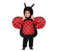 Underwraps Coccinella Costume Ventre Bambini Halloween Carino a Pois 27696