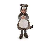 Underwraps Toddler's Raccoon Belly Babies Costume Multi Medium (18-2