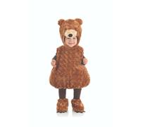 Underwraps Ventre Bambini Orsacchiotto Felpa Neonato Costume Halloween 25816